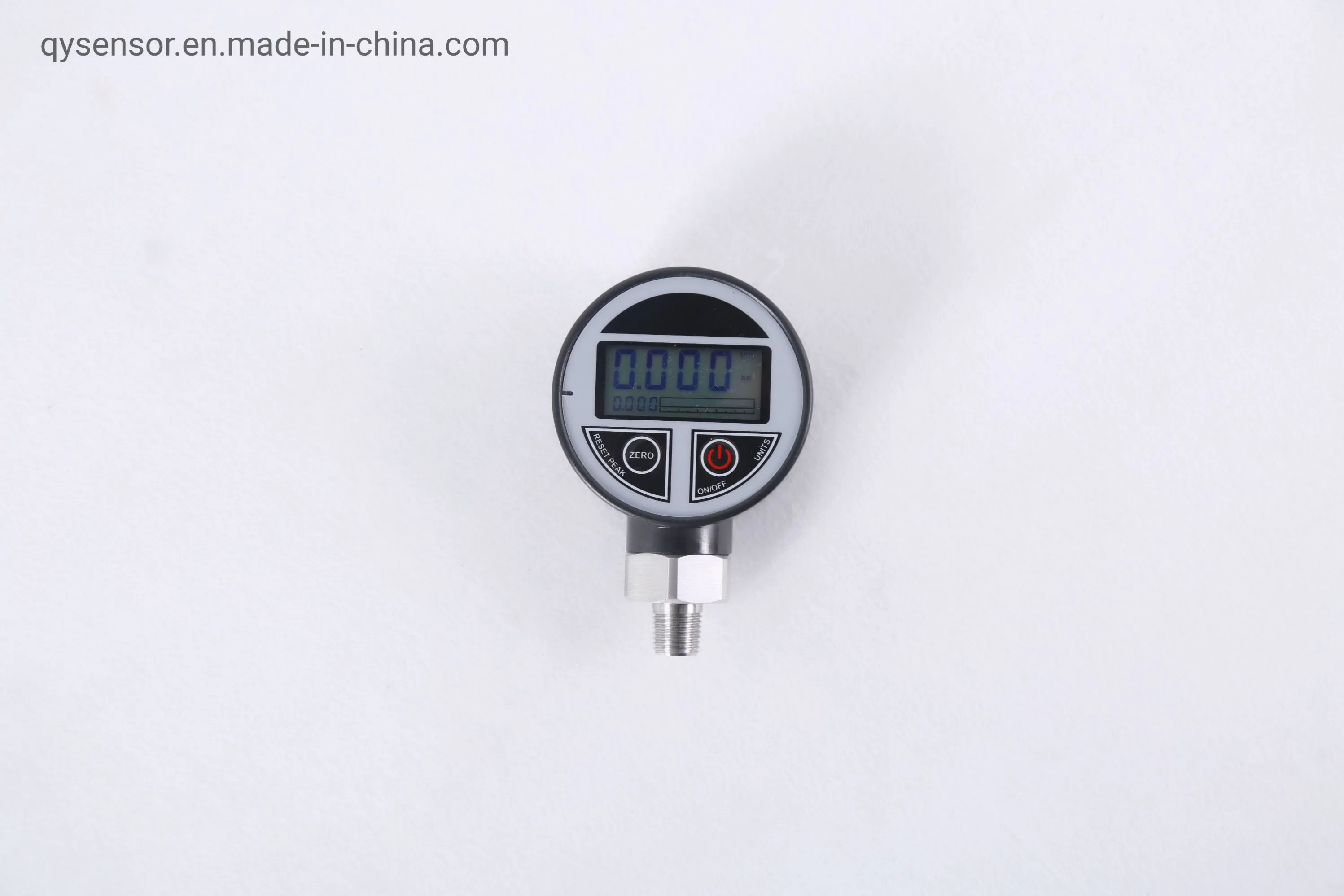 Intelligent Stainless Steel Digital-0.1~100MPa Pressure Gauge for Gas and Liquid