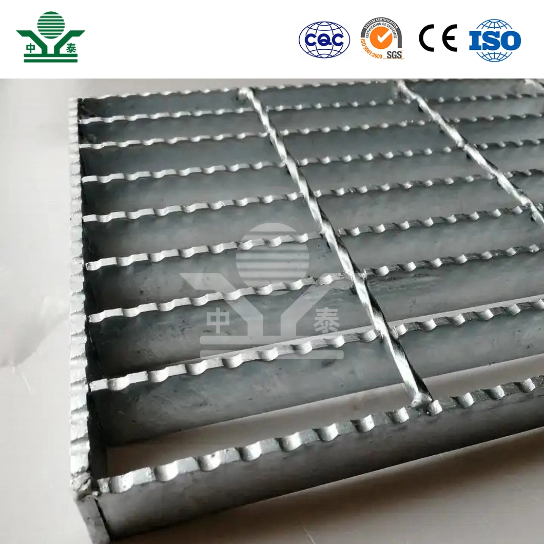 Zhongtai Heavy Duty Driveway Trench Drain China Manufacturing Perforated Metal Grating 2 Inch X 3/16 Inch Heavy Duty Floor Steel Grating