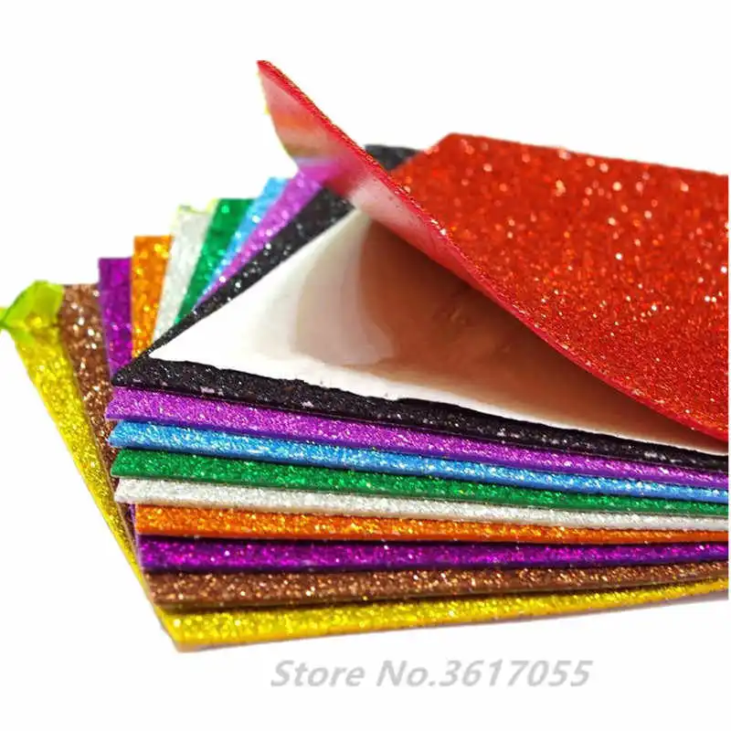 Glitter EVA Foam Sheet for Education Craft EVA Foam