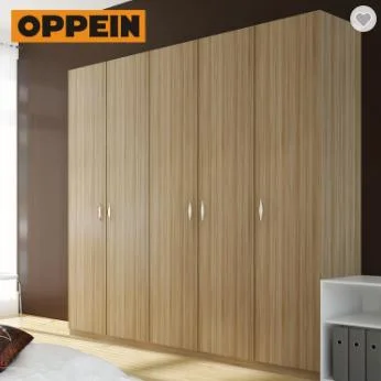 European Standard Latest Door Design Fair Price Furniture Built in Wardrobe