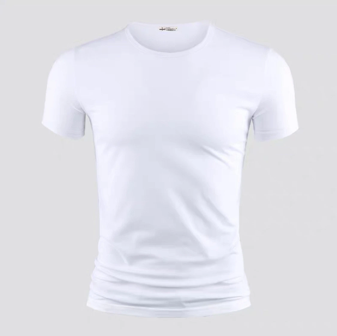 Sommer Sport Freizeit Quick Dry T-Shirt Herren High Stretch Crew Neck Light Breathable Short Sleeve Sports Fitness