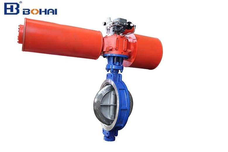 High Standard Pneumatic Flange/Wafer Butterfly Valve with Free Samples