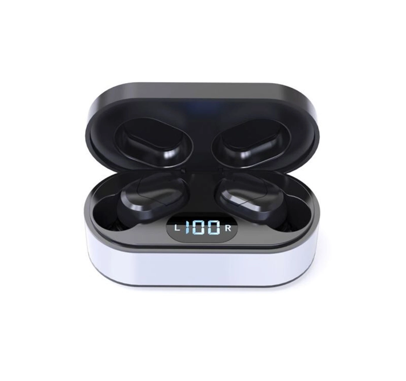 Unique Earbud Mobile Wireless Bluetooth 5.0 Earphones with Charging Case