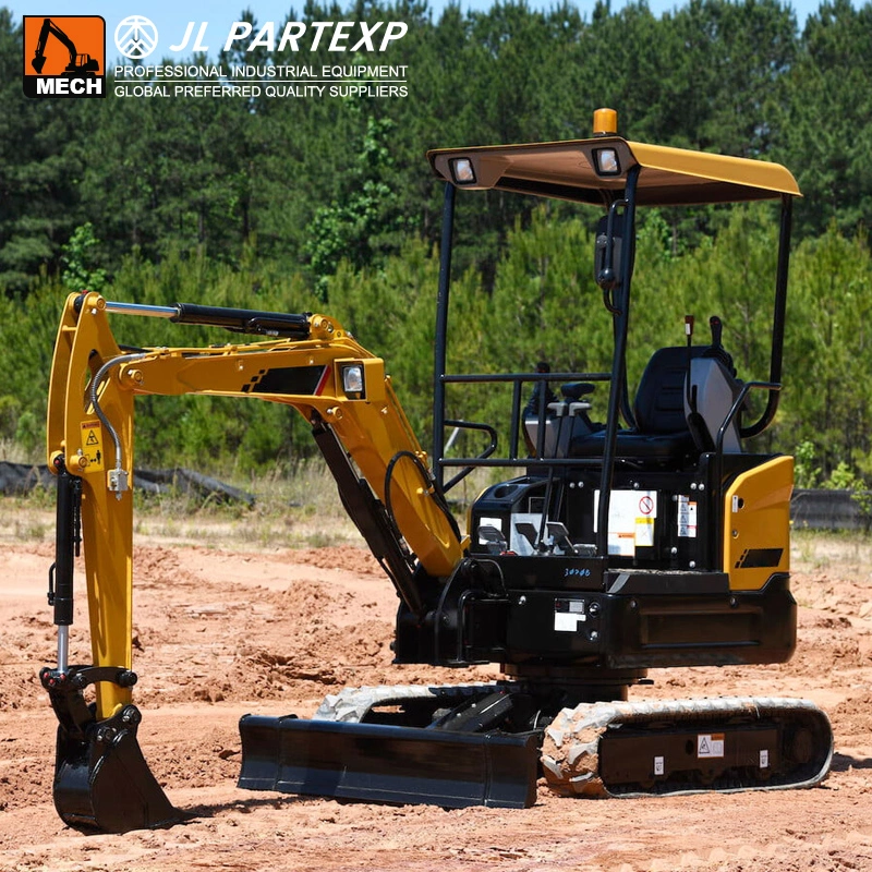 1.8/2 Ton Fine China Brands Compact Mini Crawler Excavator Digger