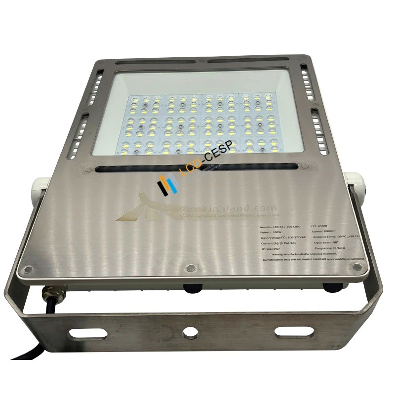 Maine Lighting 4000K Boat Floodlight 500 Watt 220V LED Light 150lm/W