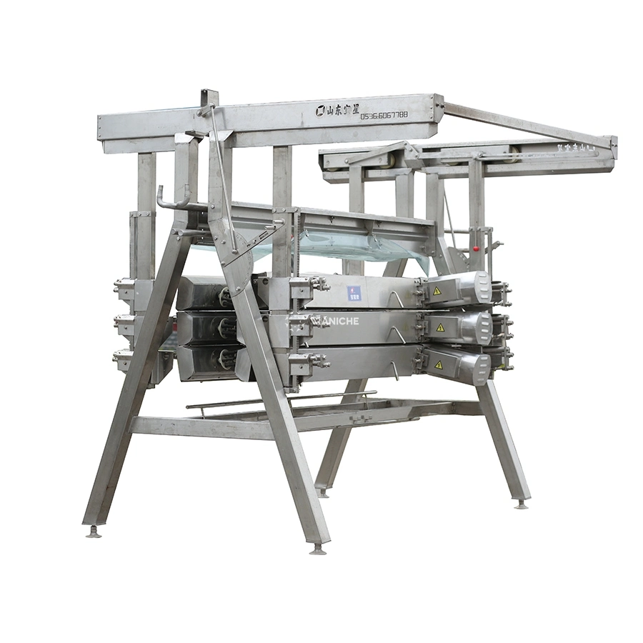 Stainless Steel Slaughterhouse Automatic Poultry Hair Removal Equipment