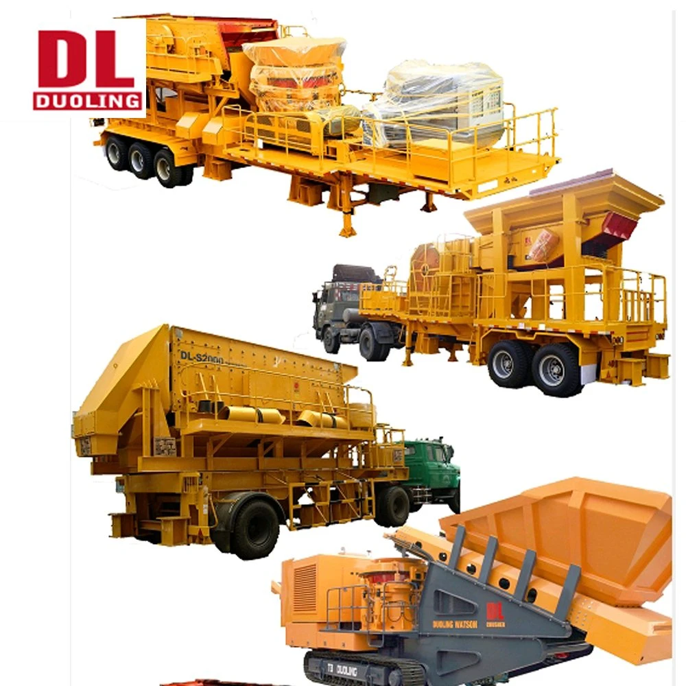 Duoling Portable Mobile Jaw Crushers in Primary Crushing Stage