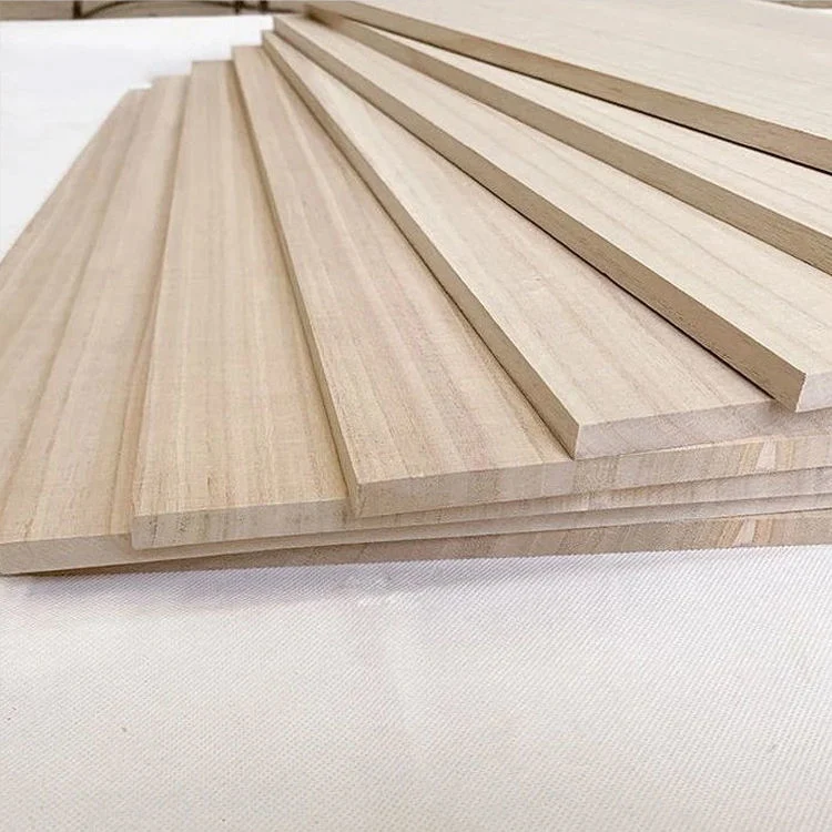 Hot Popular High quality/High cost performance  Paulownia Wood Board High quality/High cost performance  Customizable Paulownia Wood Sheet