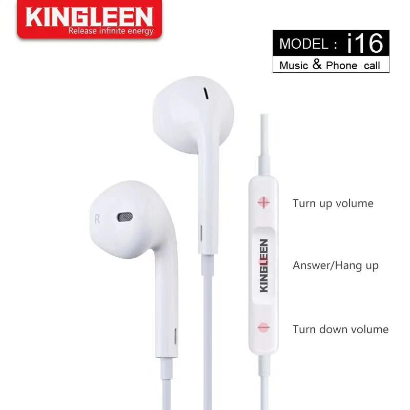 Designed HiFi in-Ear Earbuds Heaphone Headset Earphones with 3.5mm Bass Stereo Headset for Mobile Phone