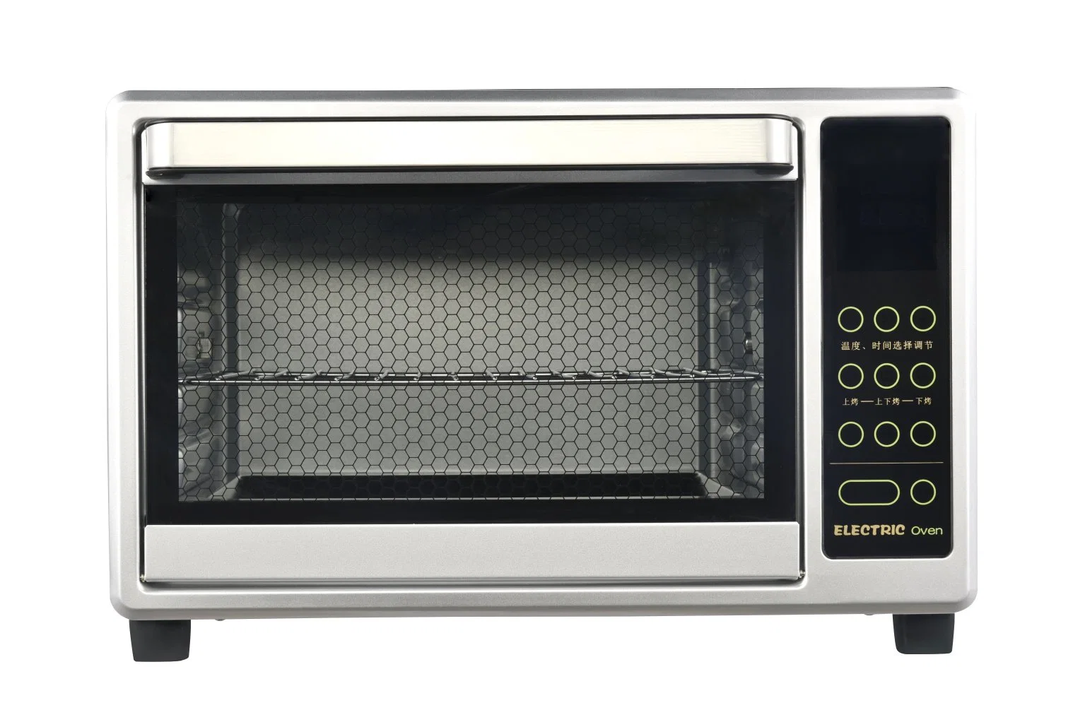 30L LCD Digital eléctrico tostadora horno de pizza de control