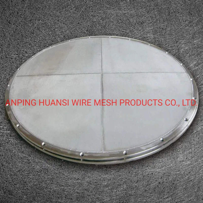 Spot Welded or Edging Woven Wire Mesh Filter Discs