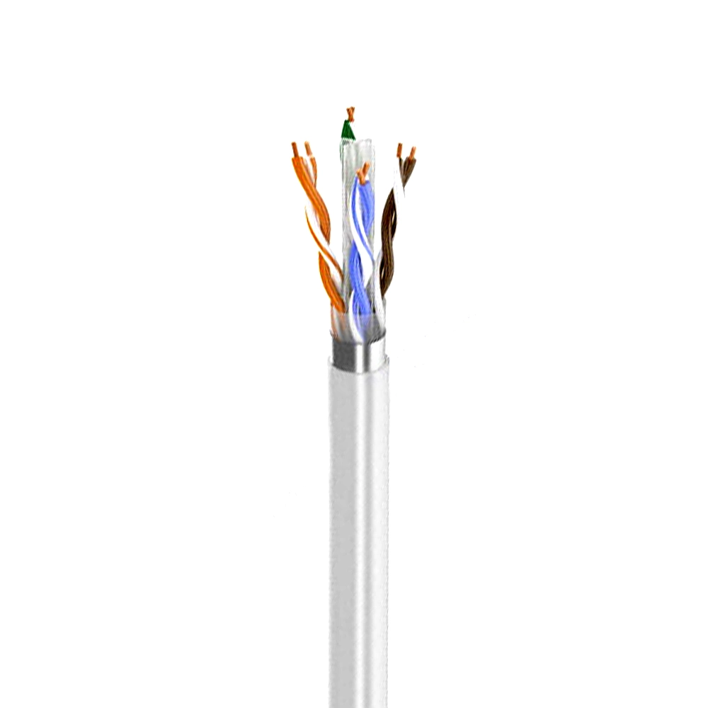 كبل شبكة الاتصال المحلية (LAN) لشبكة الاتصال القياسية CAT6A FTP أو CAT6A F-UTP كابل البيانات