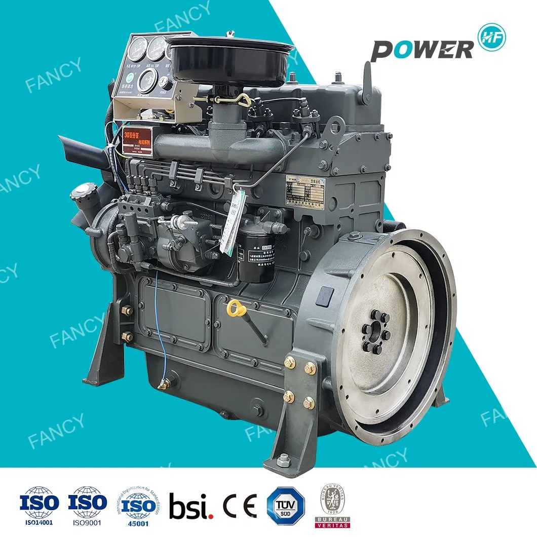 Motor diésel Fancy 19 K4100d K4102D de la serie 490/495 R Series R4105/R6105/R6113/ para generador de 4/6 cilindros refrigerado por agua R6105izld Diesel Engine