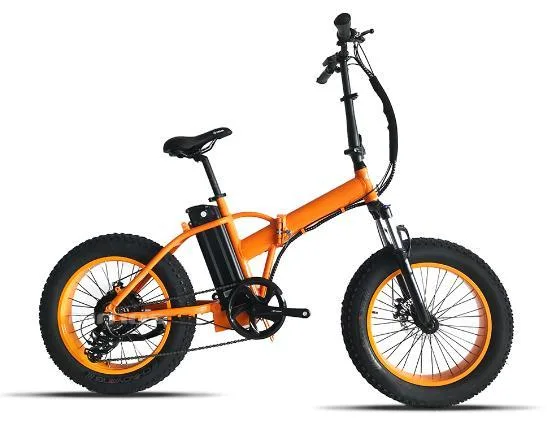 China Wholesale High Quality 20*4.0 Electric Folding Bike Adult Electric Fat Bike