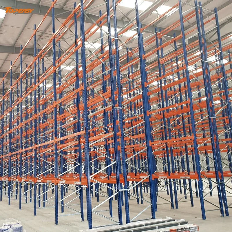 Double Box Beam Pallet Rack Heavy Duty Scale Warehouse Racking