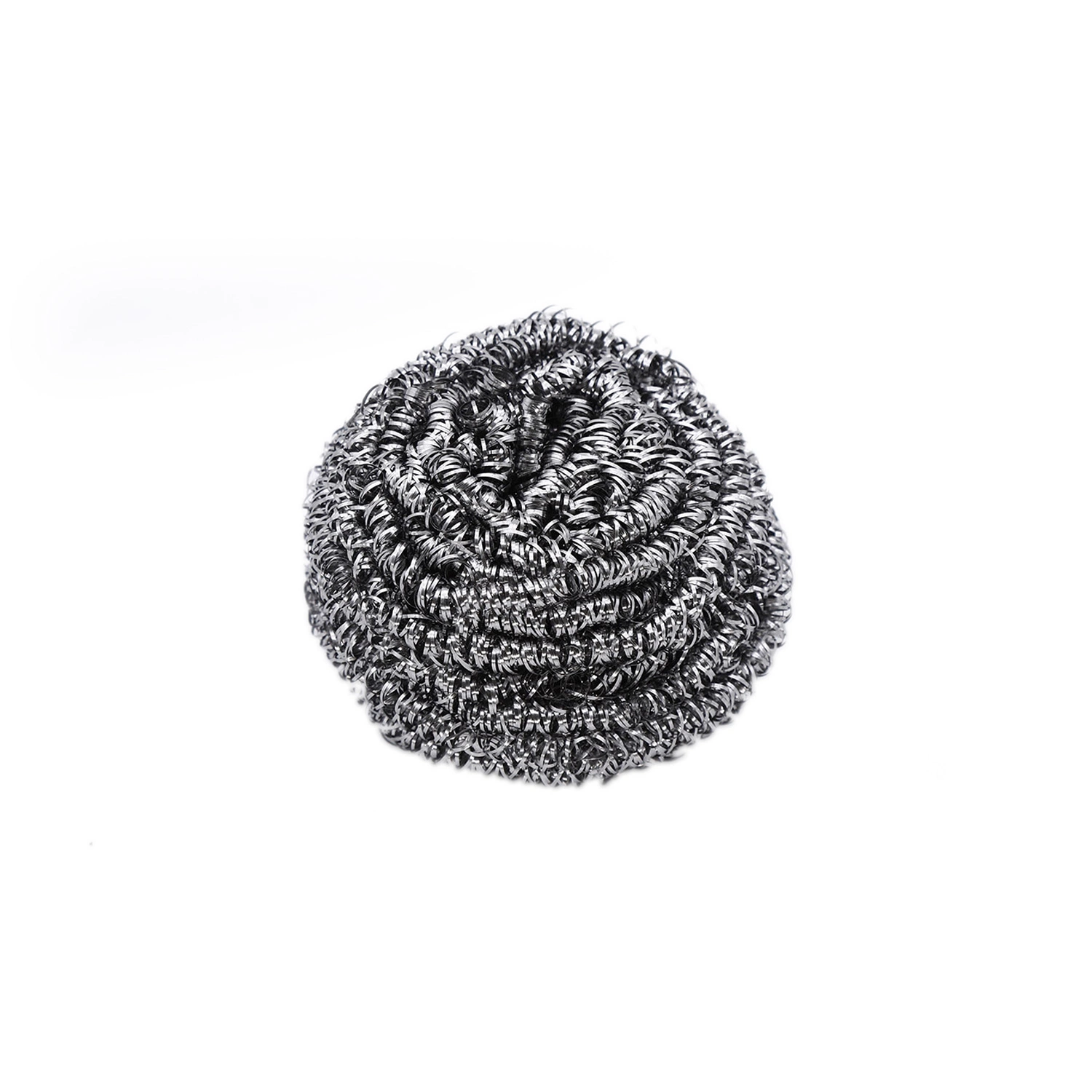 Household Daily Necessity Products Stainless Steel Spiral Scourer Cleaning Ball