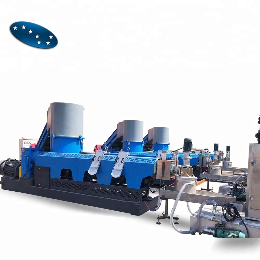 PE PP Film Pelletizing Recycling Machine with Ce/ISO Certification