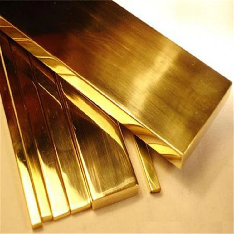 1500X 3050 X 1.5mm Custom Thickness 0.3-60mm C26800 C27200 Yellow Copper Shiny Brass Sheet