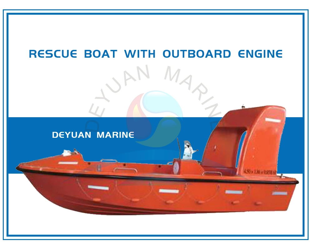 Ce Approved 16 Person Fast Rescue Boat