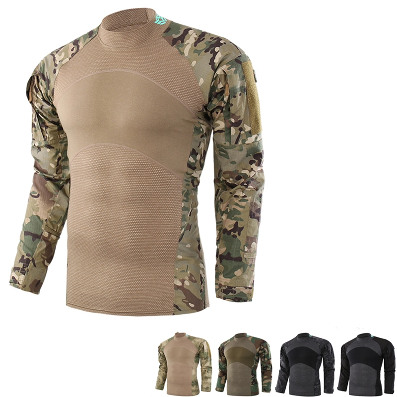 Esdy New Arrival Tactical Military Combat Army Camouflage Shirt