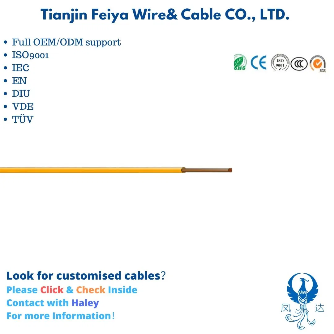 PVC Fly W Rubber Flry-a Flry-B 0.35 0.75 1.5 Automotive Wire for Internal Wiring DIN Standard Wire Cable Aluminium Control Wire Electric Waterproof Cable