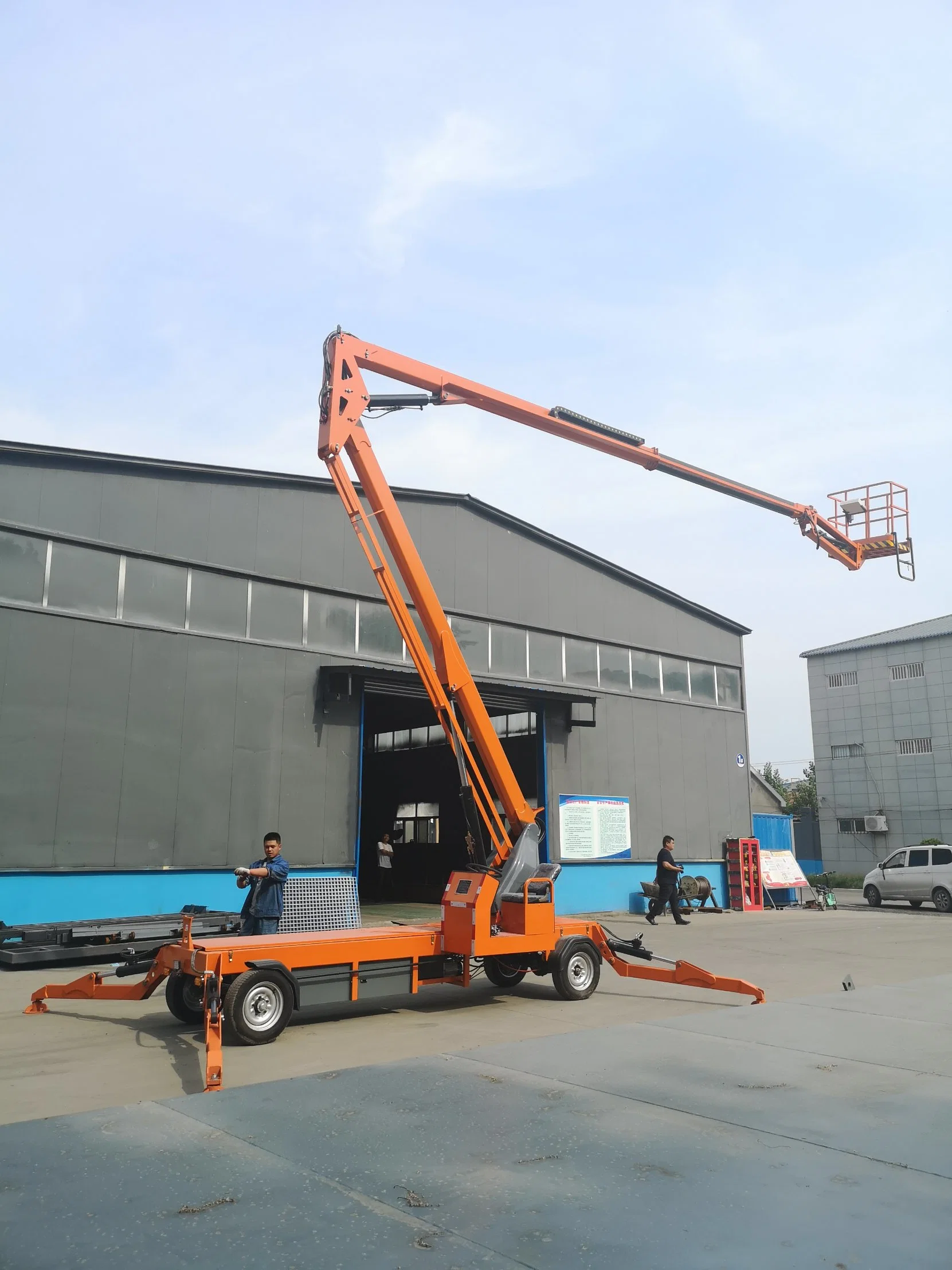 Aerail Work Boom Lift/Safe Boom Lift for High Work/Aerial Work Platform Lift