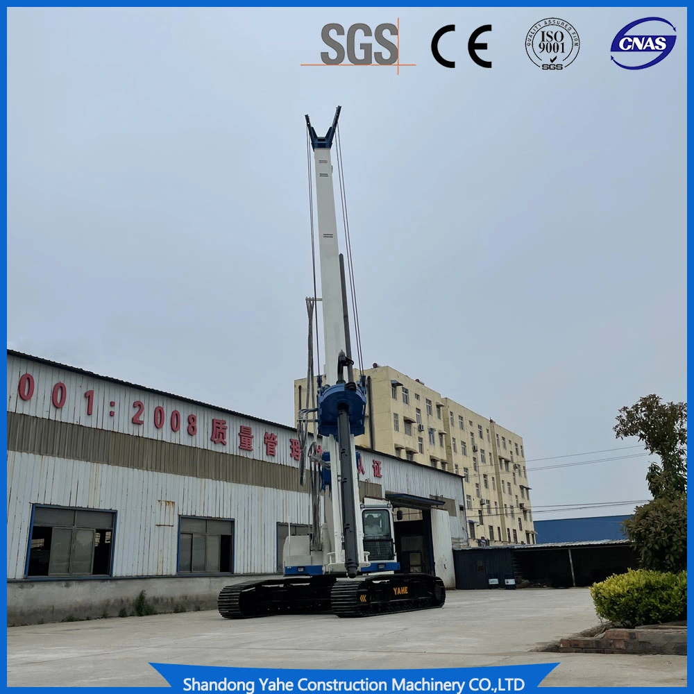 Concrete Pile Machine Pile Driver Cfa Max Drilling Depth 18m Hydraulic Pile Driver