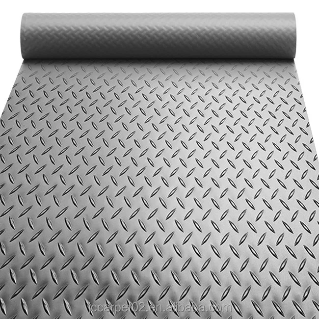 Anti-Water/Slip 3-10mm Nr/SBR Checker Diamond Coin Stud Gym Rubber Flooring Mats for Gymnasium