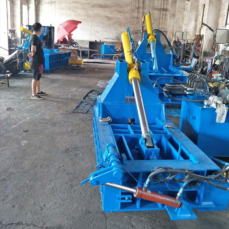 3500-5000 Kg/H High Productivity Hydraulic Scrap Metal Baling Press Machinery