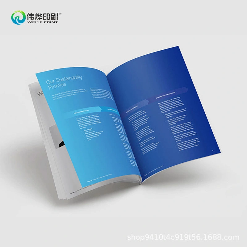 Best Quality Pertfect Binding Catalog Magazine Book Printing with Hardcover