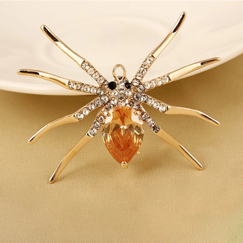 Mode Design broche vintage vêtements fleur de relief bijoux alliage Rhinestone Animal Broche broche broche broche broche