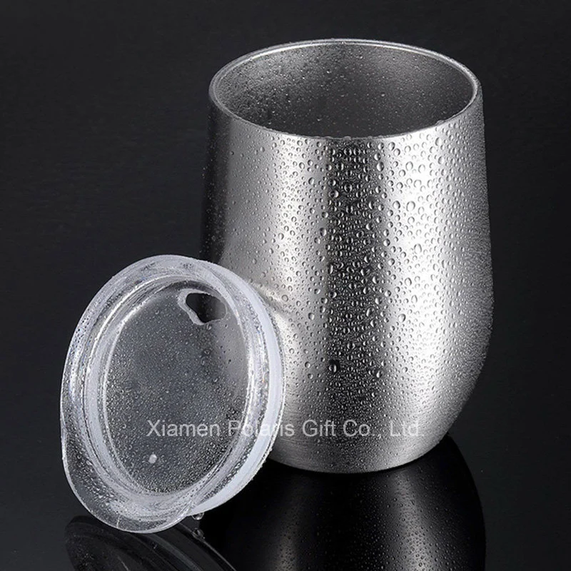 Promotional Watercoffee/Beer/Tea Bottle Stainless Steel Stemless Wine Glass