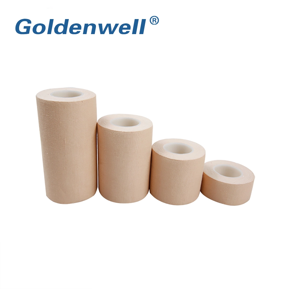 Medical Adhesive Tape Plaster Cotton Fabric with Hot Melt Glue