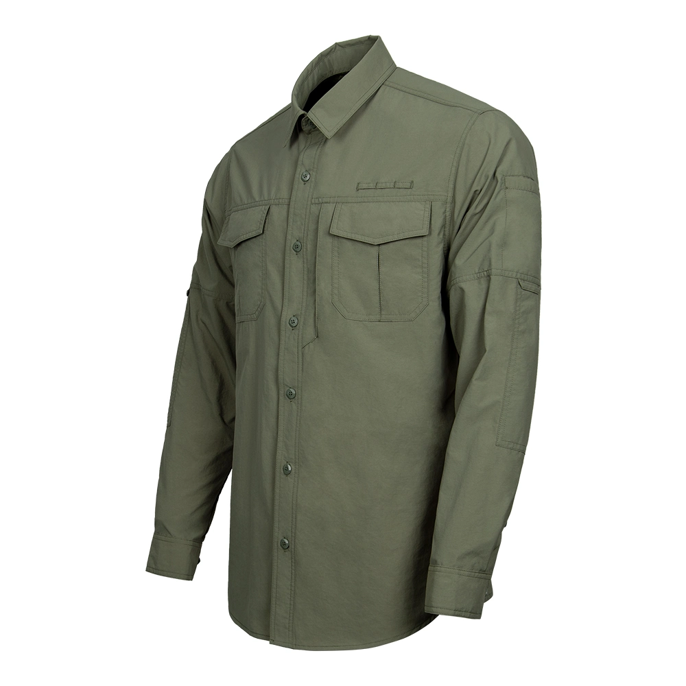 Camouflage Cargo Outdoor Combat Solid Shirt Tactical Mens Clothing Мужская одежда Рубашки для мужчин