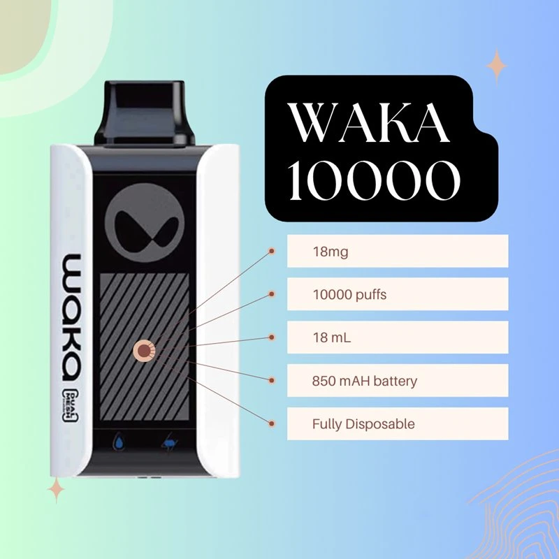 Оптом Waka sopro PA10000 puffs Disposable/Chargeable Vape