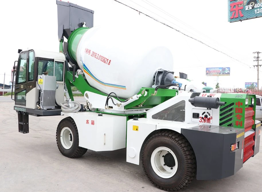 Concrete Mixing Machine Construction Machinery Self Loading Concrete Mixer