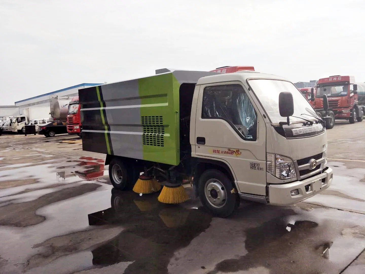 Foton Kleine Größe Mini Montiert Maschine Straße Straße Sweeper Truck