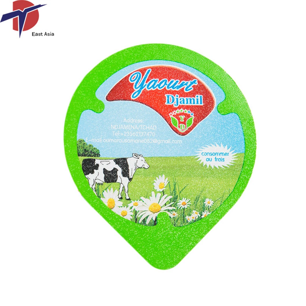 Packaging and Printed Yogurt Cup Aluminium Foil Lid