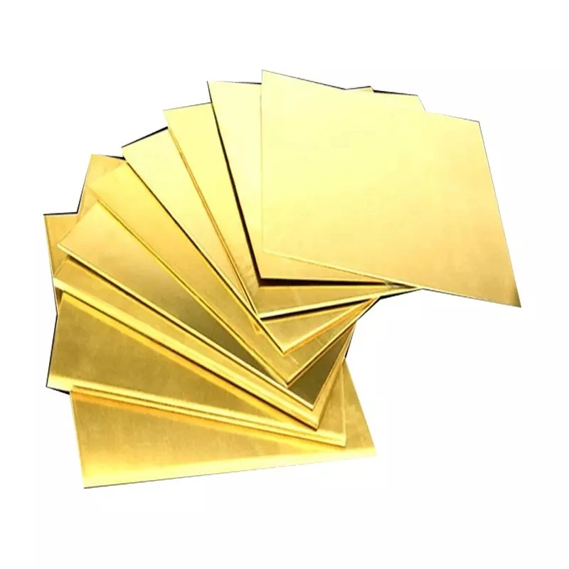 Hot Selling Original Factory Good Quality Brass Plates 99.99% Cathodes 0.3mm-5 mm Thickness