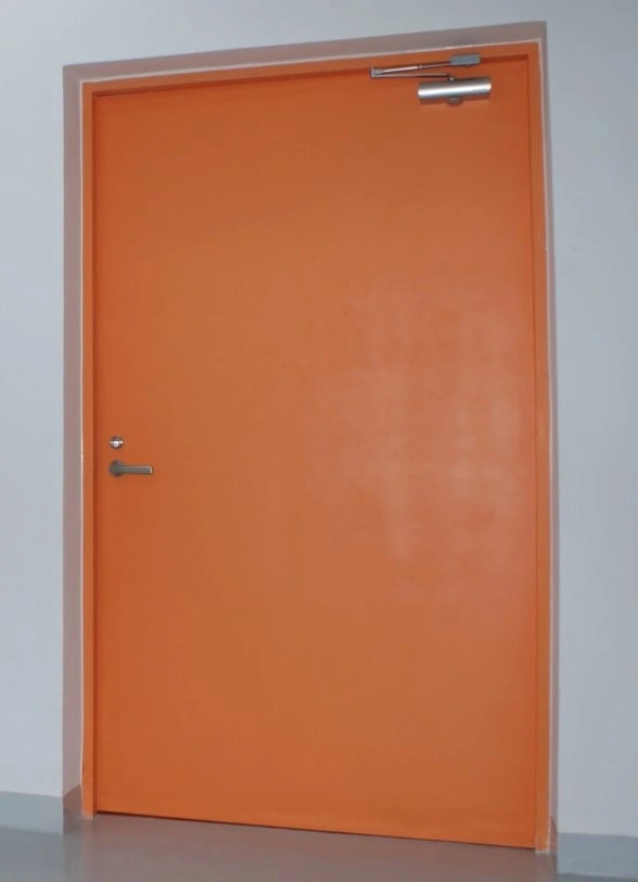 UL Certificate Industrial Antiknock Exterior Galvanized Steel Commercial Emergency Exit Swing Door Safety Gate for Escape Passage