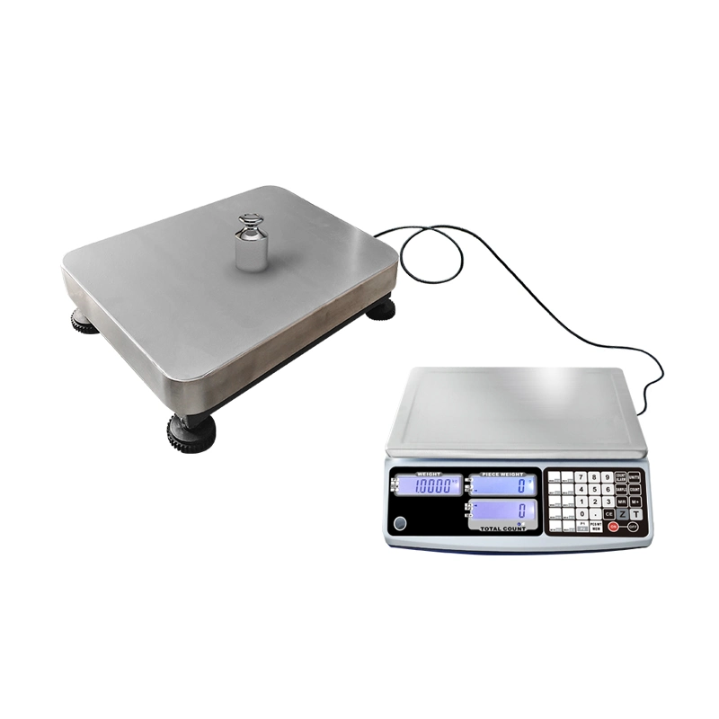 60kg Good Quality Dual Counting Scale Connect to a Big Platform Counting Scale