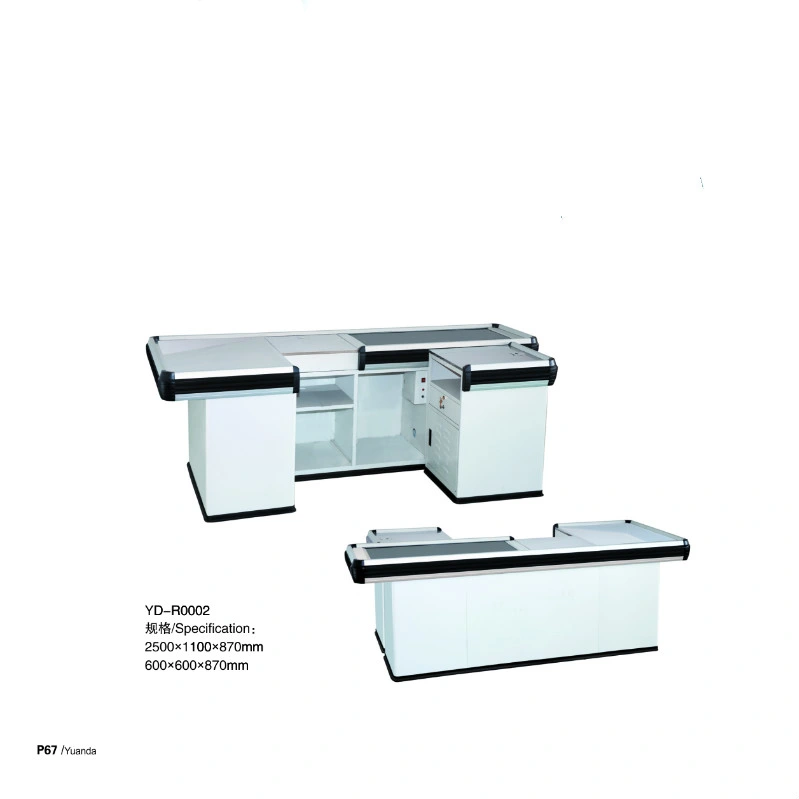 Supermarket Checkout Cash Counters Tables