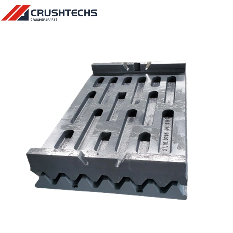 High Manganese Steel Mn18cr2 Jaw Plate for Telsmith Jci Kpi Jaw Crusher