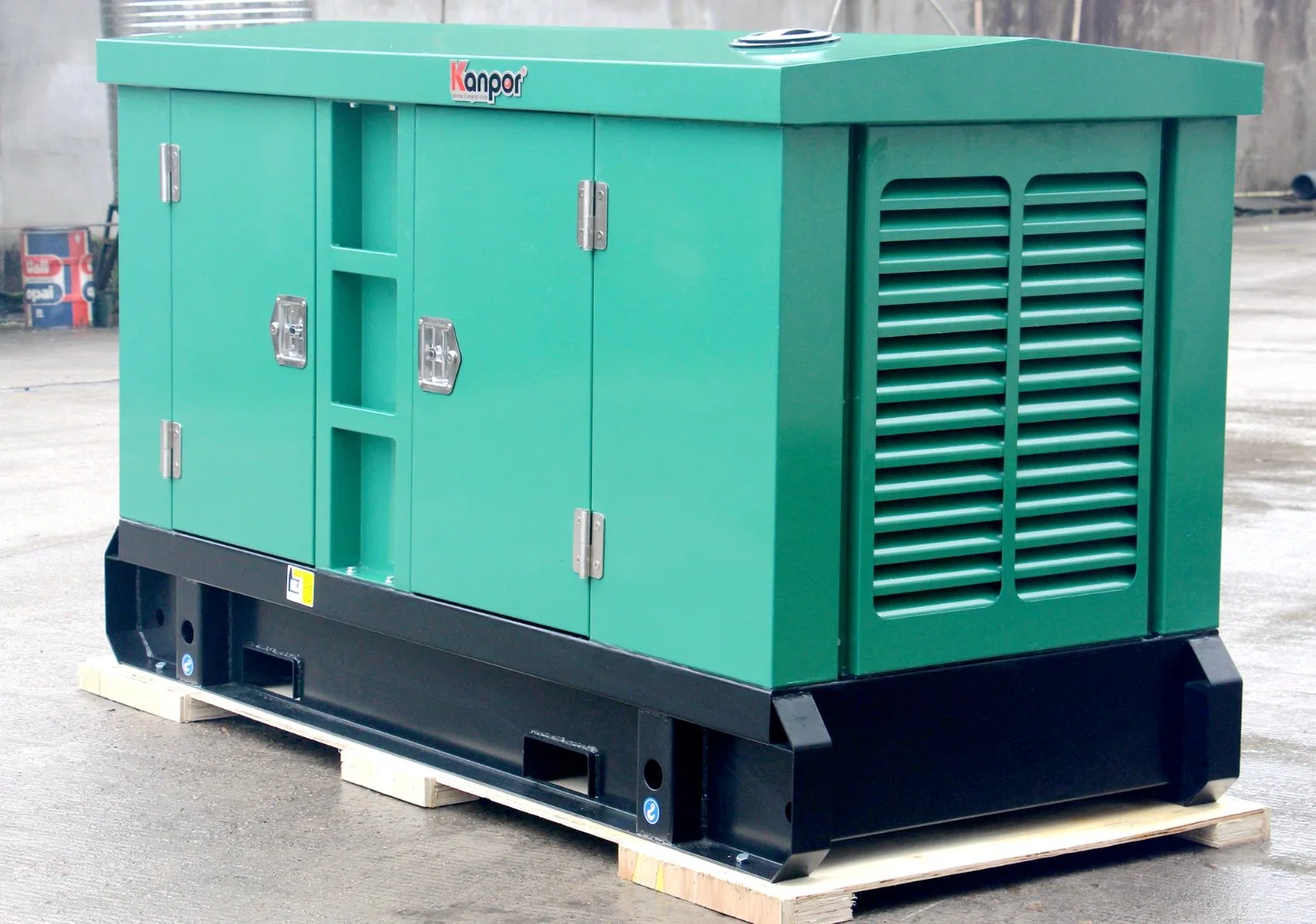 Bester Preis Regensicher Wetterfest Silent Electric Diesel Generator Set Powered Von Cummins Engine