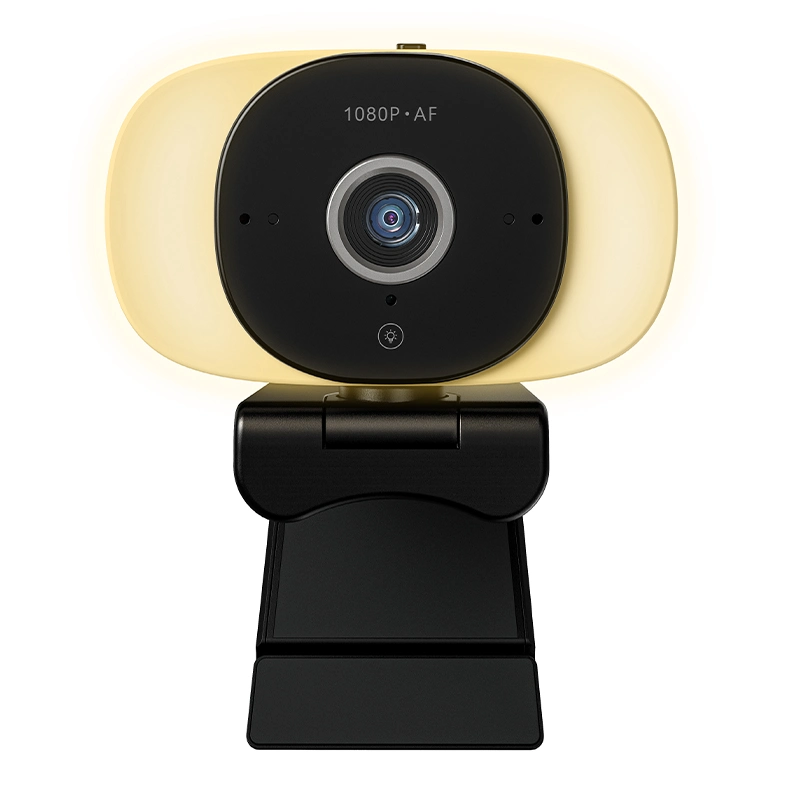 2MP autofocus de couleurs claires de la caméra 3 ordinateur luminosité réglable avec caméra Web intégrée dans la vie privée de couvrir le trépied en streaming pour les conférences de l'enseignement de la webcam