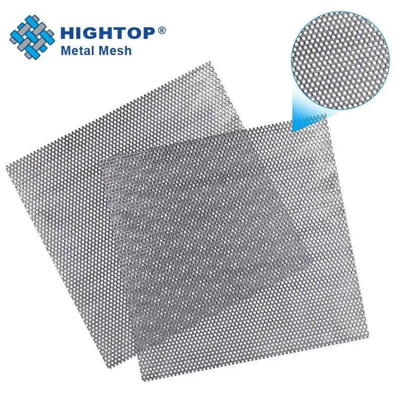 Powder Coated Decorative Perforated Sheet Metal for Architecture Building Facades