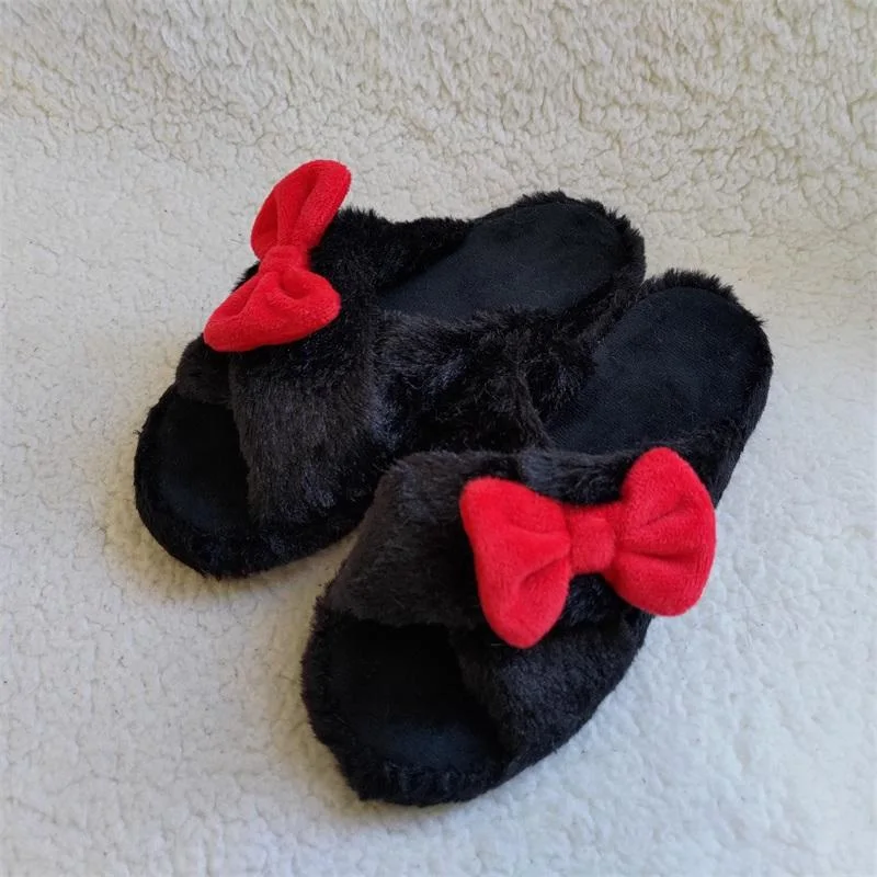 New Bow Outside The Home to Wear Open-Toe Thick Sole Wholesale/Supplier Slippers