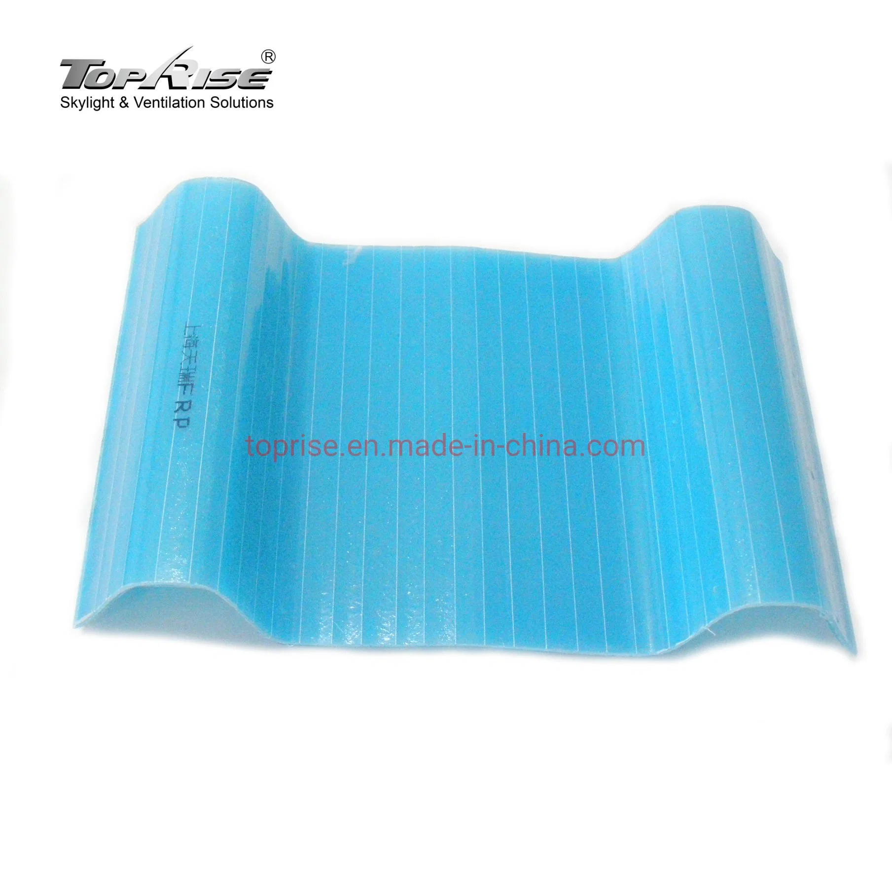 Toprise FRP Skylight Roofing Sheet Corrugated Sheet Fiberglass Products