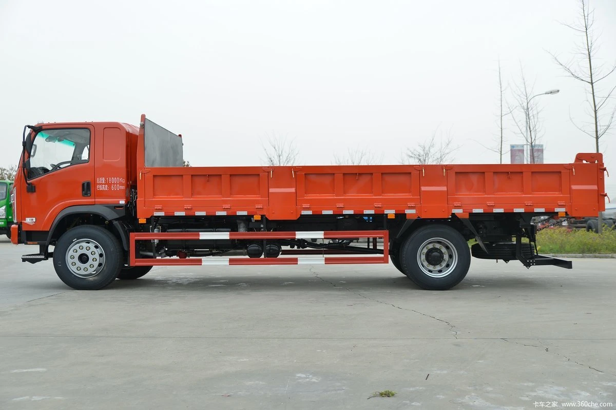 Euro5 T3 Light Duty Tipper Truck 160HP 4X2 6.7m Dump Truck