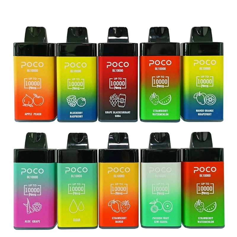 Poco BL 10000 Puffs Einweg elektronische Zigarette Vape Pen Typ-C Luftstrom